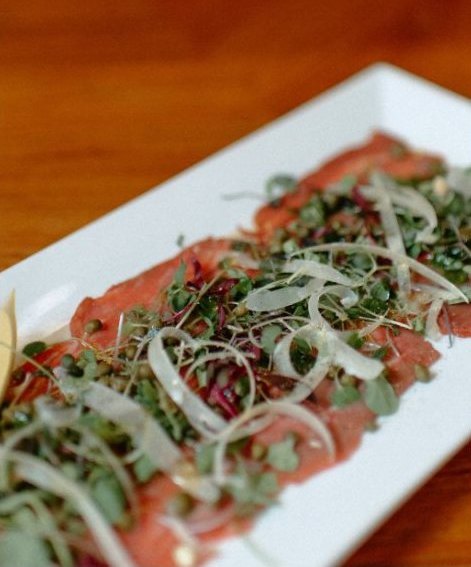 Filet mignon carpaccio